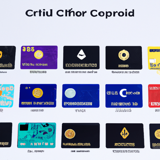 טבלת השוואה של כרטיסי אשראי קריפטו שונים
