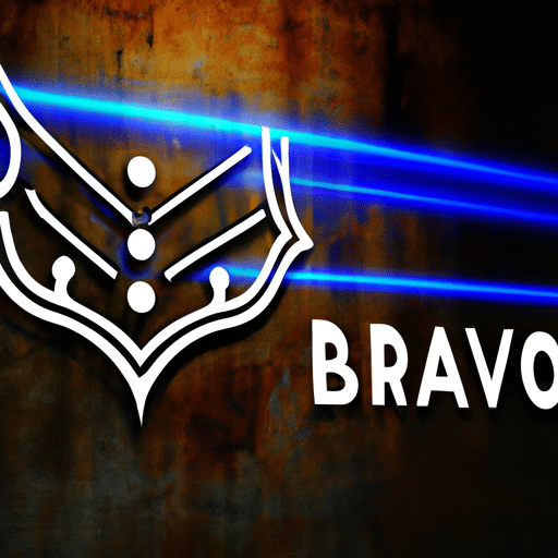 הלוגו של Bravos על רקע של טכנולוגיה חדשנית.